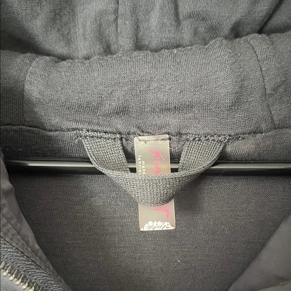 Free People Fleece Hooded Pullover - Picture 3 of 4